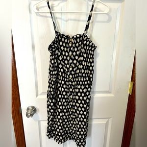 Anthropologie Black and White Dress Size Small